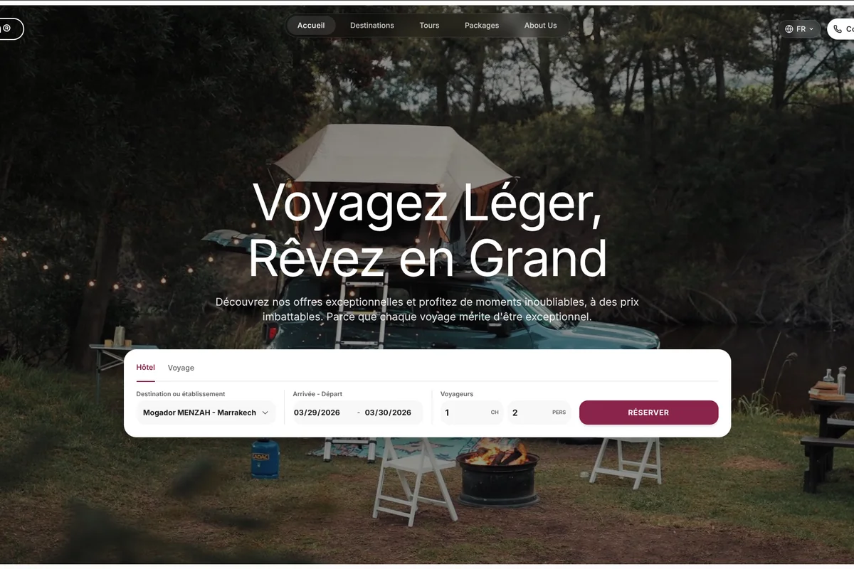 Screenshot of Horizon Voyage project